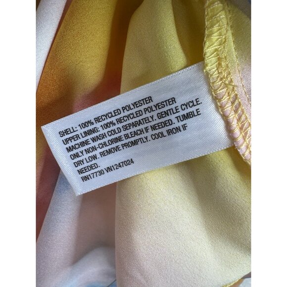 Diane Von Furstenberg for Target Women's Sunset Satin Slip Dress Size Large NWT - Picture 8 of 8